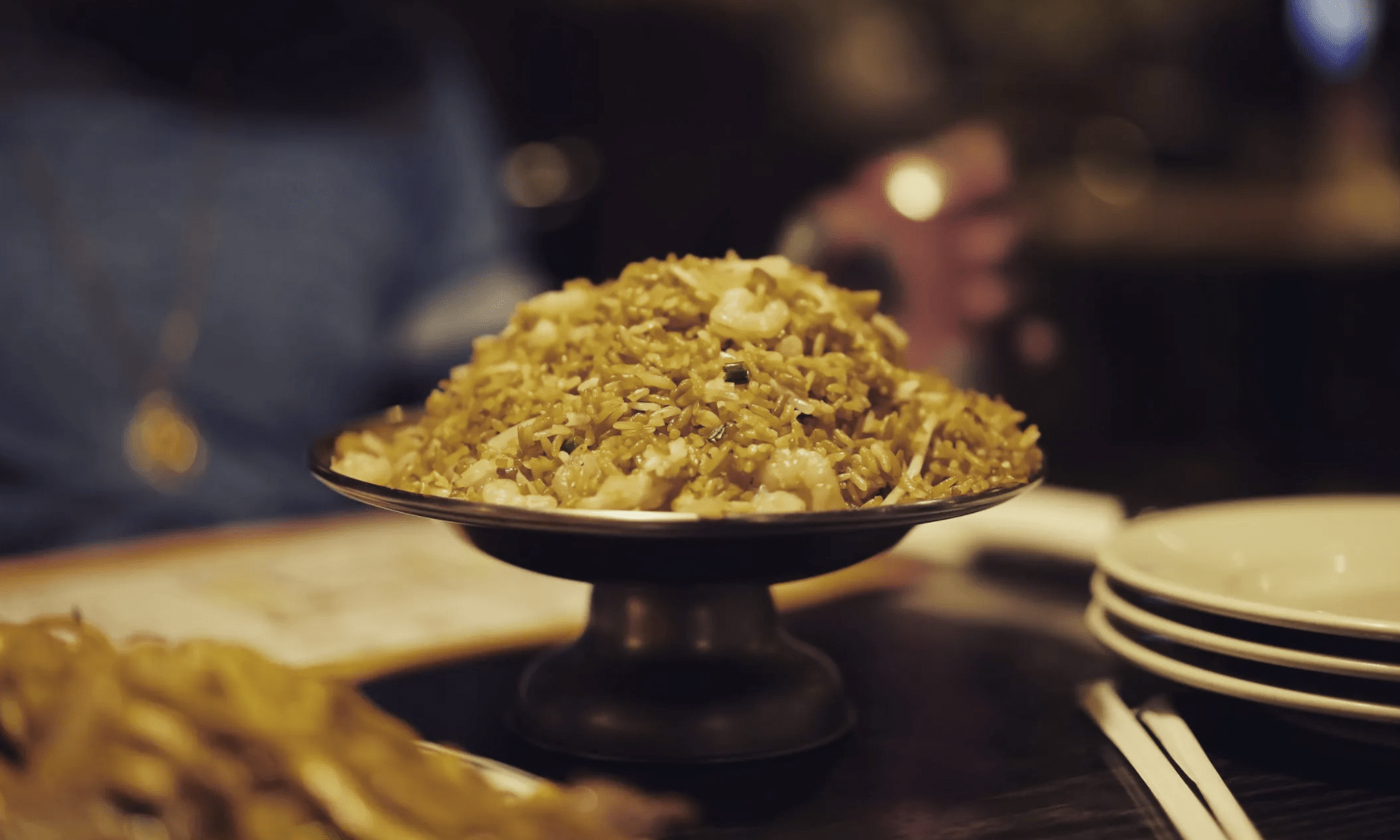 Asian pork and rice - HOT WOK