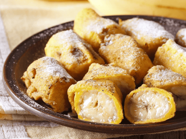 Frittierte Bananen