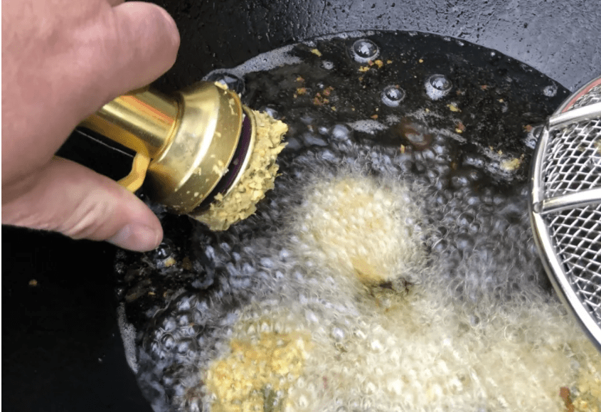 Falafels made in a HOT WOK - HOT WOK