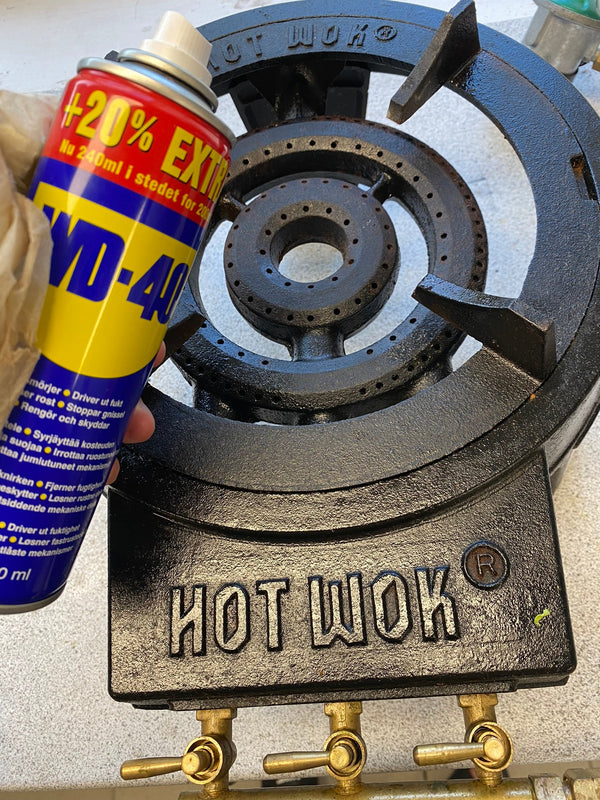 So geht's: Entfernen Sie Rost von Ihrem HOT WOK Brenner