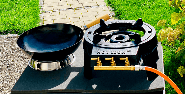 Outdoor-Wokbrenner für authentisches Kochen
