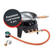 PREMIUM HOT WOK ORIGINAL 7 kW - 8 pcs. - HOT WOK