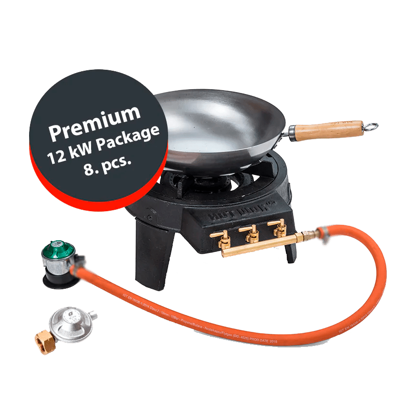 PREMIUM HOT WOK PRO 12 kW - 8 pcs. - HOT WOK