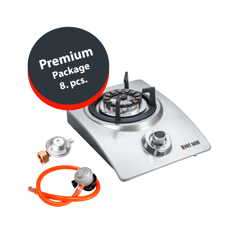 PREMIUM SILVER LINE PACKAGE - 8 pcs. - HOT WOK